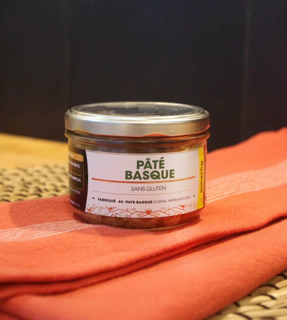 Pâté Basque sans gluten (Bocal de 180 g)